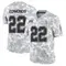 Youth Chase Edmonds Tampa Bay Buccaneers 2024 Salute to Service Jersey - Limited Arctic Camo