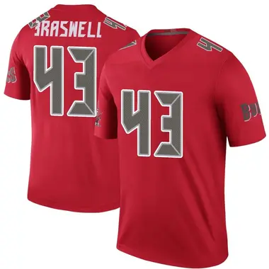 Youth Chris Braswell Tampa Bay Buccaneers Color Rush Jersey - Legend Red