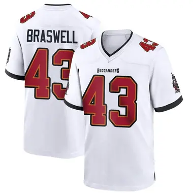 Youth Chris Braswell Tampa Bay Buccaneers Jersey - Game White