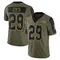Youth Christian Izien Tampa Bay Buccaneers 2021 Salute To Service Jersey - Limited Olive