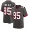 Youth C.J. Brewer Tampa Bay Buccaneers Pewter Alternate Jersey - Game