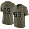 Youth Cody Mauch Tampa Bay Buccaneers 2022 Salute To Service Jersey - Limited Olive