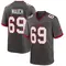 Youth Cody Mauch Tampa Bay Buccaneers Pewter Alternate Jersey - Game