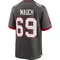 Youth Cody Mauch Tampa Bay Buccaneers Pewter Alternate Jersey - Game