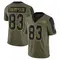 Youth Cody Thompson Tampa Bay Buccaneers 2021 Salute To Service Jersey - Limited Olive