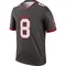 Youth Connor Bazelak Tampa Bay Buccaneers Pewter Alternate Jersey - Legend