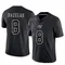 Youth Connor Bazelak Tampa Bay Buccaneers Reflective Jersey - Limited Black