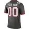 Youth Custom Tampa Bay Buccaneers Pewter Alternate Jersey - Legend