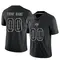 Youth Custom Tampa Bay Buccaneers Reflective Jersey - Limited Black