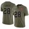 Youth Dallis Flowers Tampa Bay Buccaneers 2022 Salute To Service Jersey - Limited Olive