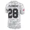 Youth Dallis Flowers Tampa Bay Buccaneers 2024 Salute to Service Jersey - Limited Arctic Camo