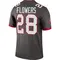 Youth Dallis Flowers Tampa Bay Buccaneers Pewter Alternate Jersey - Legend