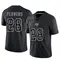 Youth Dallis Flowers Tampa Bay Buccaneers Reflective Jersey - Limited Black