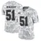 Youth David Walker Tampa Bay Buccaneers 2024 Salute to Service Jersey - Limited Arctic Camo