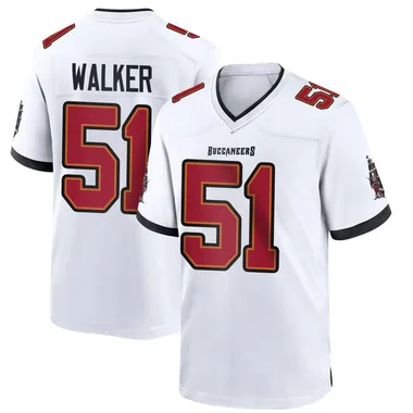 Youth David Walker Tampa Bay Buccaneers Jersey - Game White