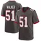 Youth David Walker Tampa Bay Buccaneers Pewter Alternate Jersey - Game
