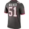 Youth David Walker Tampa Bay Buccaneers Pewter Alternate Jersey - Legend