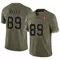 Youth David Wells Tampa Bay Buccaneers 2022 Salute To Service Jersey - Limited Olive