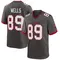 Youth David Wells Tampa Bay Buccaneers Pewter Alternate Jersey - Game
