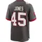 Youth Deion Jones Tampa Bay Buccaneers Pewter Alternate Jersey - Game