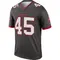 Youth Deion Jones Tampa Bay Buccaneers Pewter Alternate Jersey - Legend