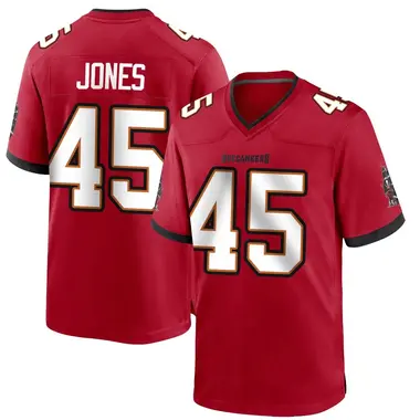 Youth Deion Jones Tampa Bay Buccaneers Team Color Jersey - Game Red