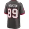 Youth Dennis Houston Tampa Bay Buccaneers Pewter Alternate Jersey - Game