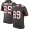 Youth Dennis Houston Tampa Bay Buccaneers Pewter Alternate Jersey - Legend