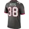 Youth Derrek Pitts Tampa Bay Buccaneers Pewter Alternate Jersey - Legend