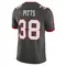 Youth Derrek Pitts Tampa Bay Buccaneers Pewter Alternate Vapor Jersey - Limited