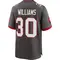 Youth D.J. Williams Tampa Bay Buccaneers Pewter Alternate Jersey - Game