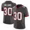 Youth D.J. Williams Tampa Bay Buccaneers Pewter Alternate Vapor Jersey - Limited