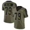 Youth Elijah Klein Tampa Bay Buccaneers 2021 Salute To Service Jersey - Limited Olive