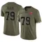 Youth Elijah Klein Tampa Bay Buccaneers 2022 Salute To Service Jersey - Limited Olive