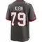 Youth Elijah Klein Tampa Bay Buccaneers Pewter Alternate Jersey - Game