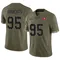 Youth Elijah Roberts Tampa Bay Buccaneers 2022 Salute To Service Jersey - Limited Olive