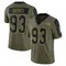 Youth Eric Banks Tampa Bay Buccaneers 2021 Salute To Service Jersey - Limited Olive