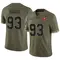 Youth Eric Banks Tampa Bay Buccaneers 2022 Salute To Service Jersey - Limited Olive