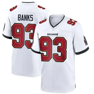 Youth Eric Banks Tampa Bay Buccaneers Jersey - Game White