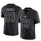 Youth Eric Banks Tampa Bay Buccaneers Reflective Jersey - Limited Black