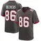 Youth Evan Deckers Tampa Bay Buccaneers Pewter Alternate Jersey - Game