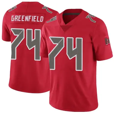 Youth Garret Greenfield Tampa Bay Buccaneers Color Rush Jersey - Limited Red