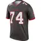 Youth Garret Greenfield Tampa Bay Buccaneers Pewter Alternate Jersey - Legend