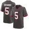 Youth Jack Browning Tampa Bay Buccaneers Pewter Alternate Jersey - Game