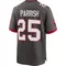 Youth Jacob Parrish Tampa Bay Buccaneers Pewter Alternate Jersey - Game