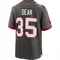 Youth Jamel Dean Tampa Bay Buccaneers Pewter Alternate Jersey - Game