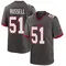 Youth J.J. Russell Tampa Bay Buccaneers Pewter Alternate Jersey - Game