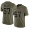 Youth John Bullock Tampa Bay Buccaneers 2022 Salute To Service Jersey - Limited Olive