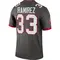 Youth Jose Ramirez Tampa Bay Buccaneers Pewter Alternate Jersey - Legend