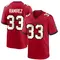 Youth Jose Ramirez Tampa Bay Buccaneers Team Color Jersey - Game Red